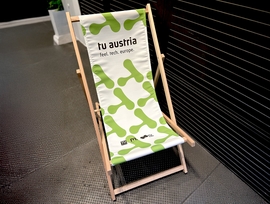 Beach Sessel im TU Austria Design